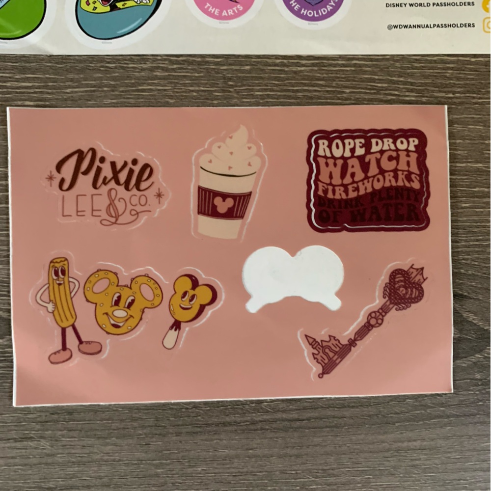 Pixie Lee & Co. Disney Sticker Lot Set - Picture 2 of 3